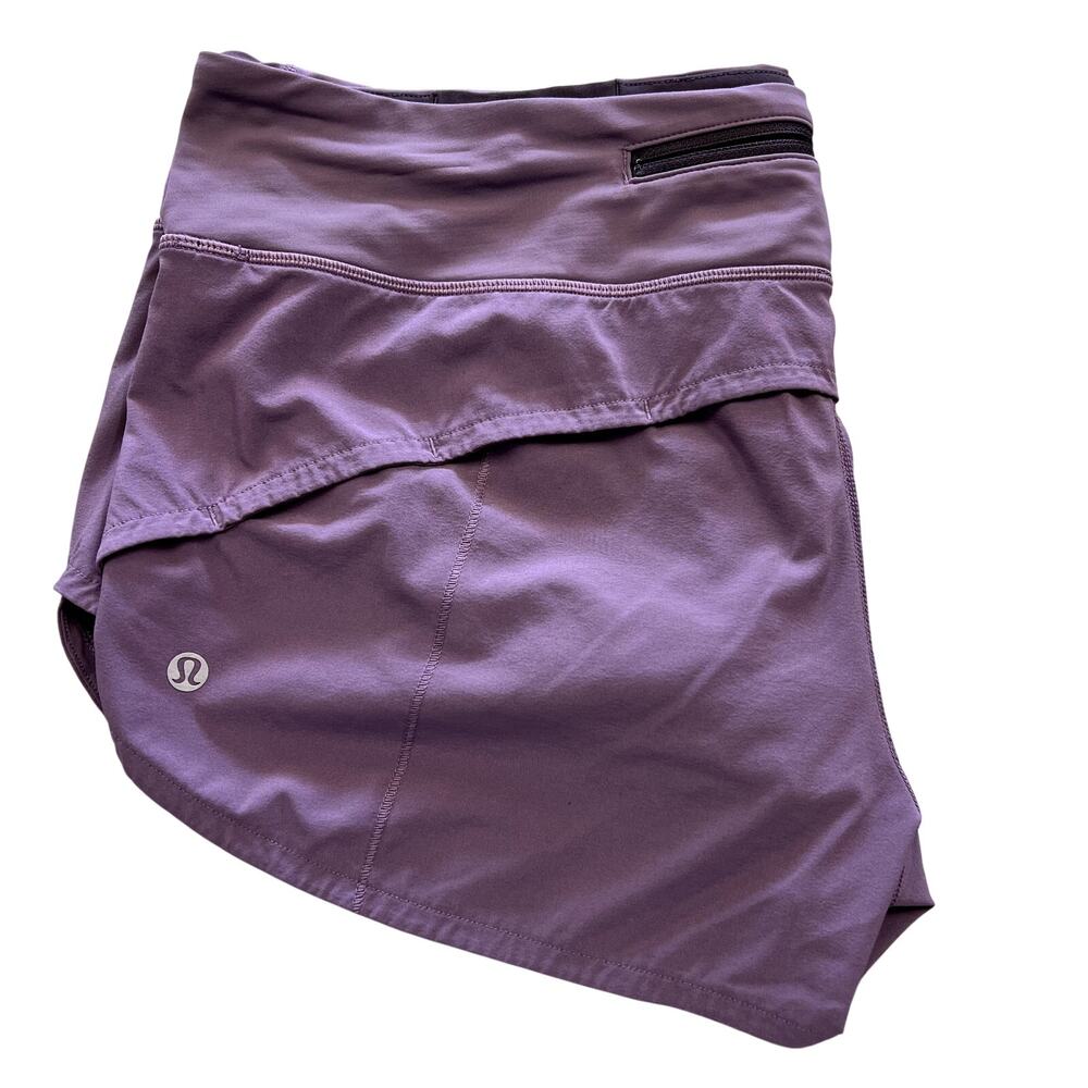 Lululemon Speed Up Purple Athletic Shorts Size 10